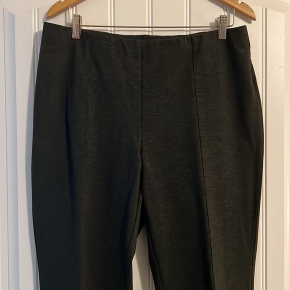 J Jill Ponte Knit Slim Leg Pull on Pants L - Picture 4 of 8